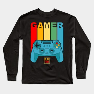 Retro Gamer Long Sleeve T-Shirt